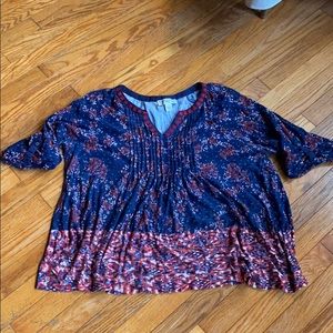 vintage America top 3/4 sleeve